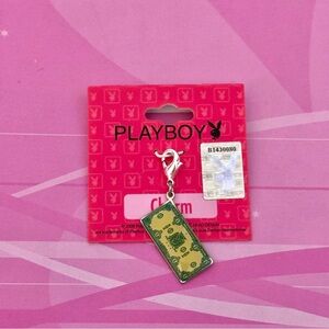Playboy dollar sign charm NWT